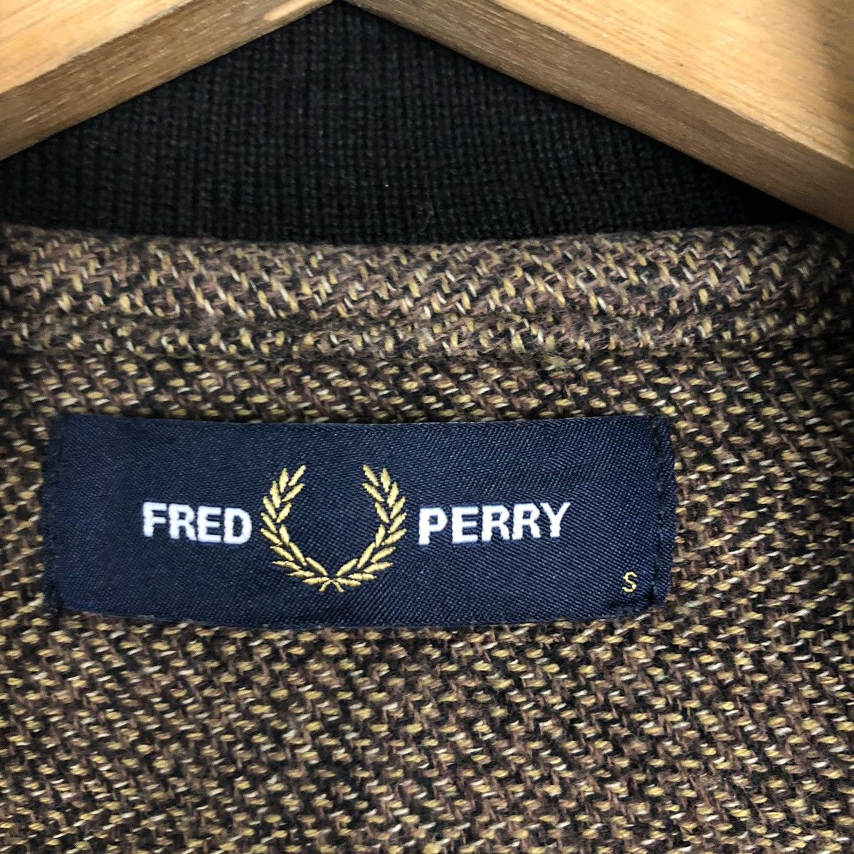 Japanese Brand VINTAGE BOMBER JACKET FRED PERRY JAPAN RAFF SIMONS DESIGN Size US S / EU 44-46 / 1 - 12 Thumbnail