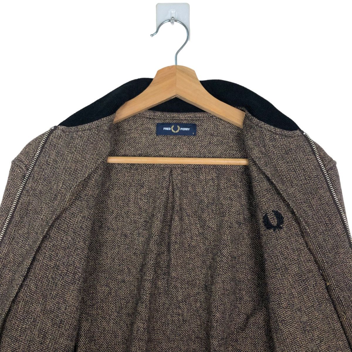 Japanese Brand VINTAGE BOMBER JACKET FRED PERRY JAPAN RAFF SIMONS DESIGN Size US S / EU 44-46 / 1 - 10 Thumbnail