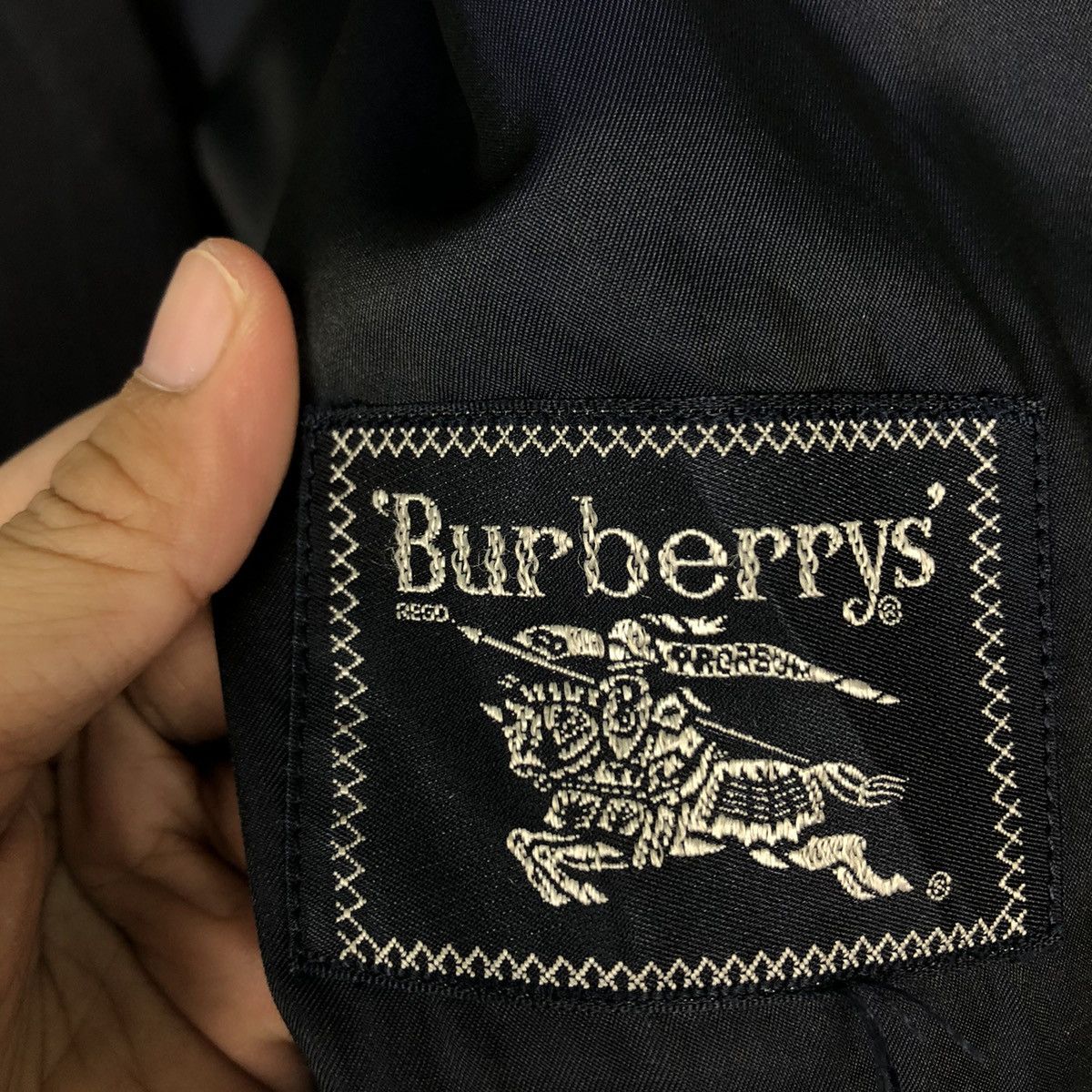 Burberry VINTAGE DOUBLE BREAST COATS JACKET PINSTRIPES BURBERRYS Size US M / EU 48-50 / 2 - 12 Thumbnail