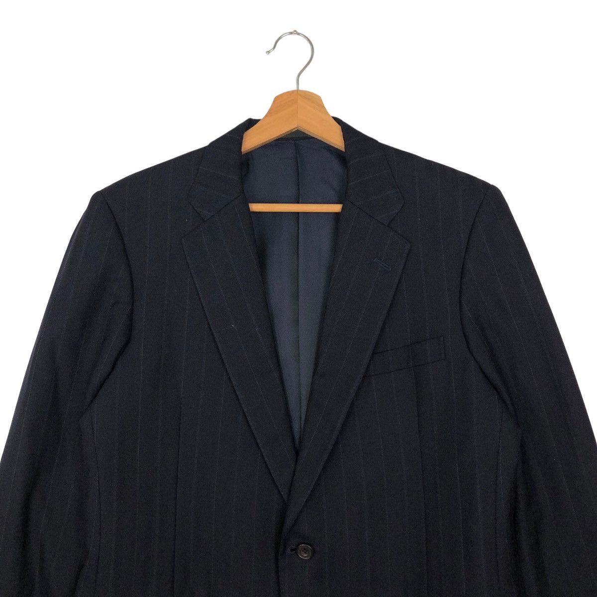 Burberry VINTAGE DOUBLE BREAST COATS JACKET PINSTRIPES BURBERRYS Size US M / EU 48-50 / 2 - 2 Thumbnail