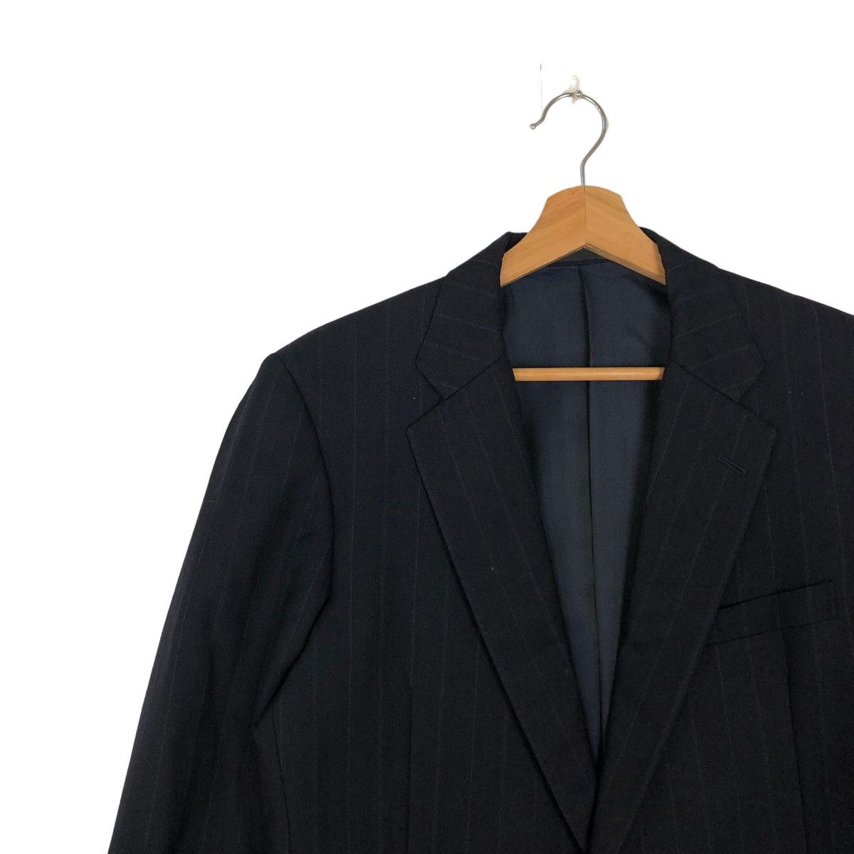 Burberry VINTAGE DOUBLE BREAST COATS JACKET PINSTRIPES BURBERRYS Size US M / EU 48-50 / 2 - 6 Thumbnail