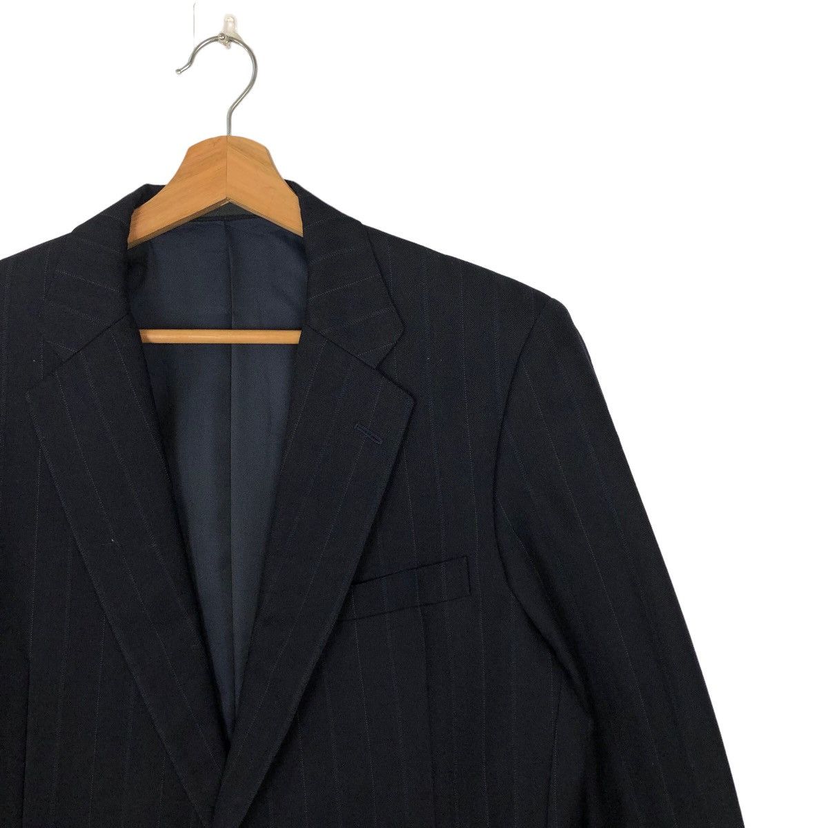 Burberry VINTAGE DOUBLE BREAST COATS JACKET PINSTRIPES BURBERRYS Size US M / EU 48-50 / 2 - 5 Thumbnail