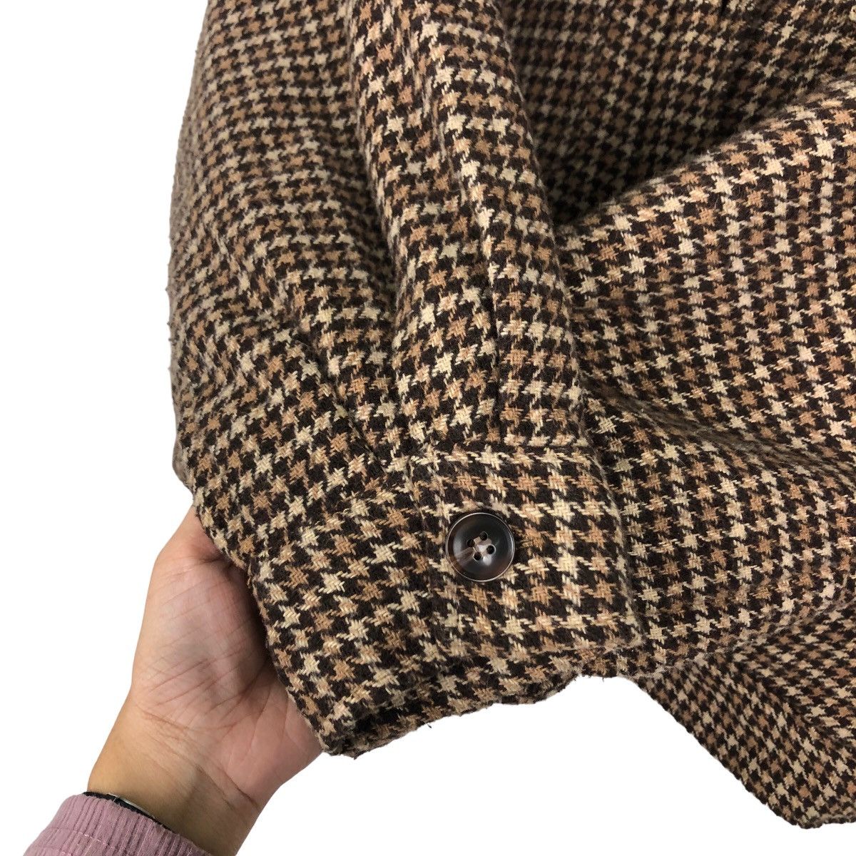 Japanese Brand VINTAGE ONE WAY BOMBER JACKET TARTAN DESIGN ISSEY MIYAKE Size US M / EU 48-50 / 2 - 10 Thumbnail