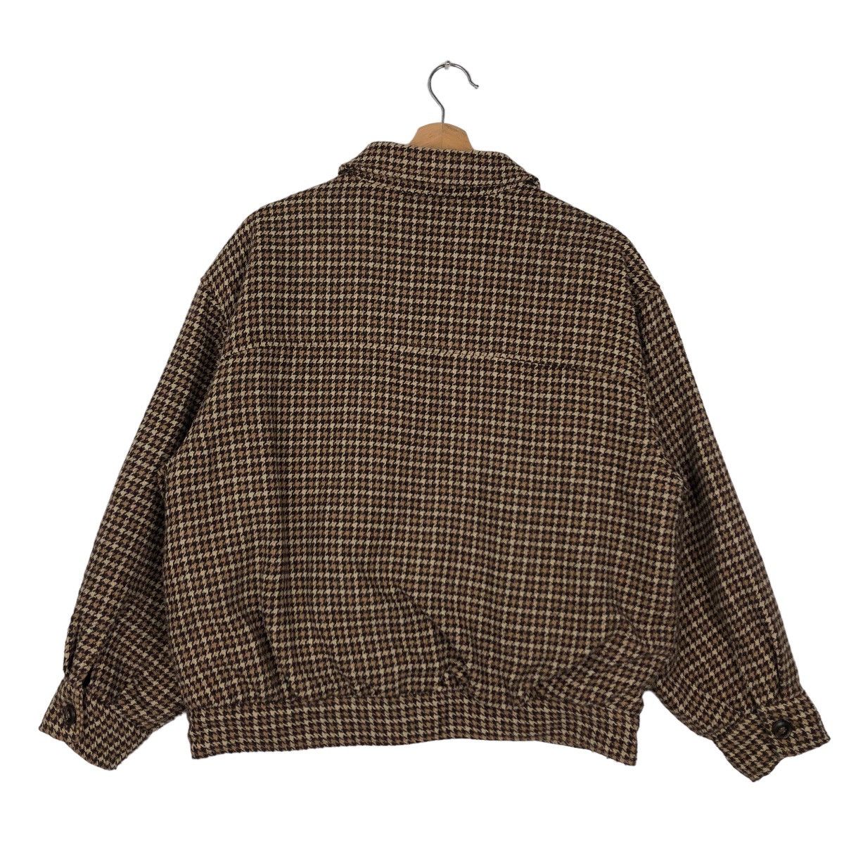 Japanese Brand VINTAGE ONE WAY BOMBER JACKET TARTAN DESIGN ISSEY MIYAKE Size US M / EU 48-50 / 2 - 6 Thumbnail