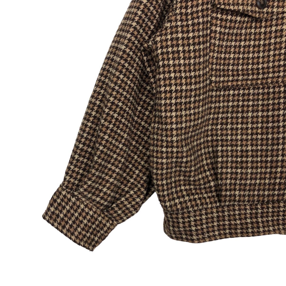 Japanese Brand VINTAGE ONE WAY BOMBER JACKET TARTAN DESIGN ISSEY MIYAKE Size US M / EU 48-50 / 2 - 2 Thumbnail