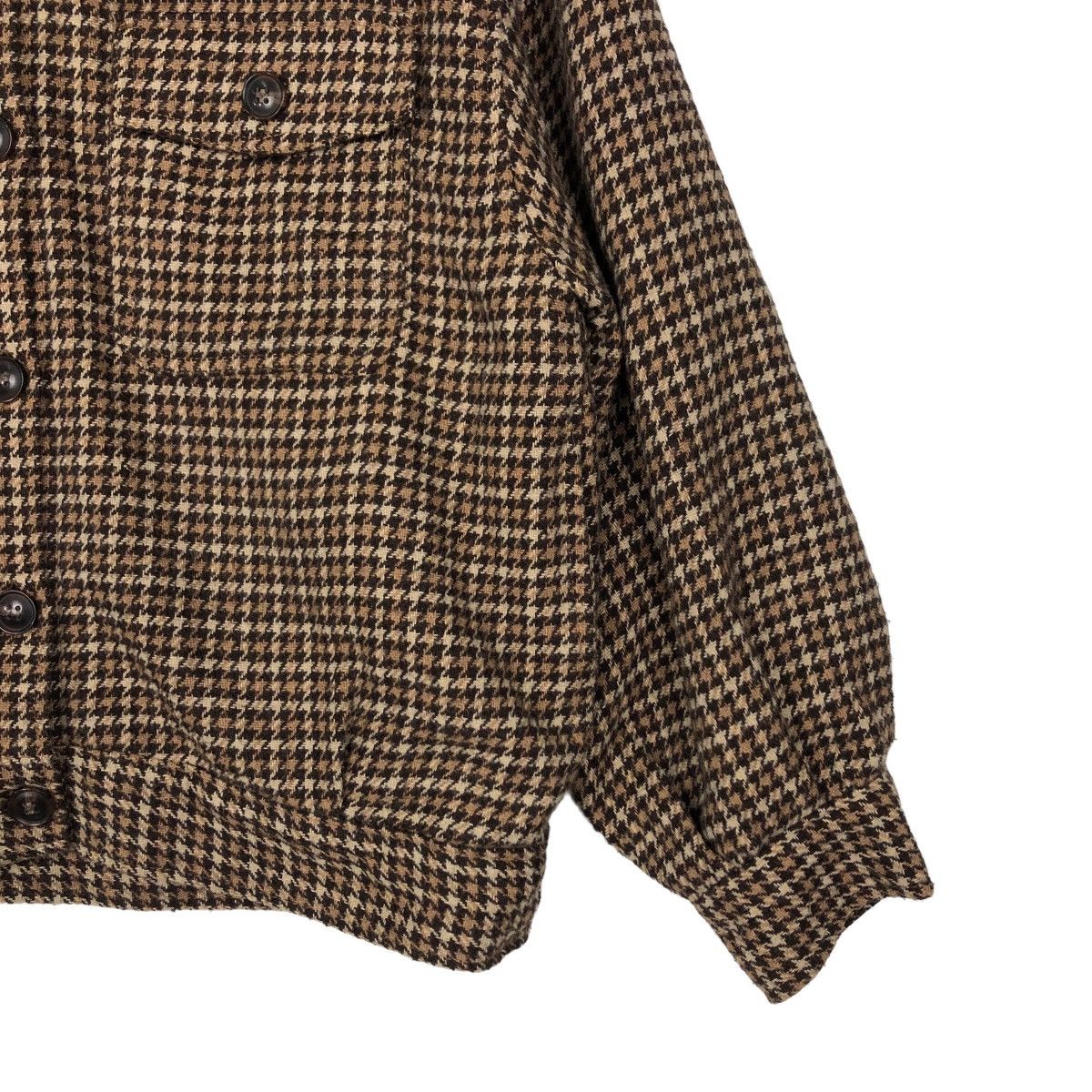 Japanese Brand VINTAGE ONE WAY BOMBER JACKET TARTAN DESIGN ISSEY MIYAKE Size US M / EU 48-50 / 2 - 3 Thumbnail