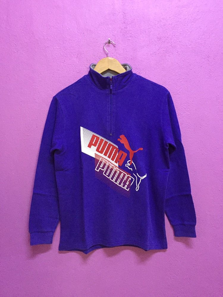 Puma Vintage 90's Puma Sweatshirts Size US L / EU 52-54 / 3 - 1 Thumbnail