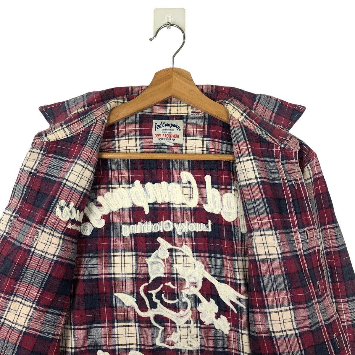 Tedman VINTAGE TED COMPANY DEVIL’S EQUIPMENT SHIRTS TARTAN DESIGN Size US M / EU 48-50 / 2 - 6 Thumbnail