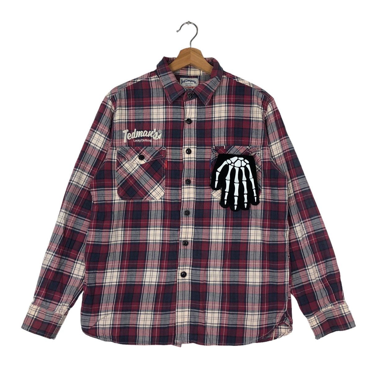 Tedman VINTAGE TED COMPANY DEVIL’S EQUIPMENT SHIRTS TARTAN DESIGN Size US M / EU 48-50 / 2 - 1 Thumbnail