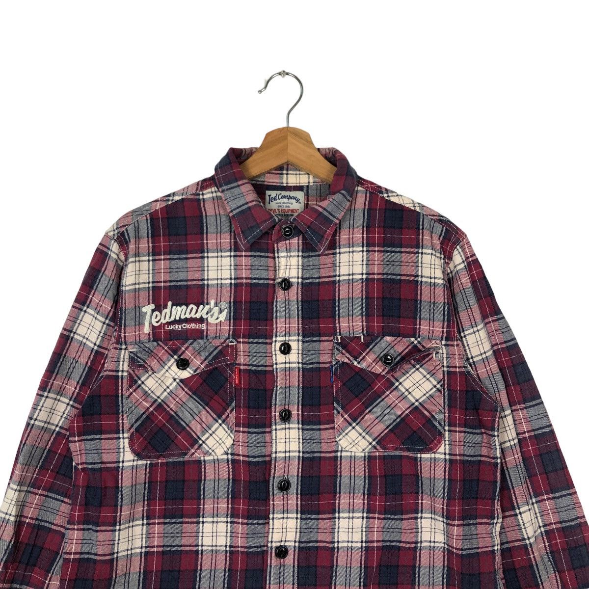 Tedman VINTAGE TED COMPANY DEVIL’S EQUIPMENT SHIRTS TARTAN DESIGN Size US M / EU 48-50 / 2 - 2 Thumbnail