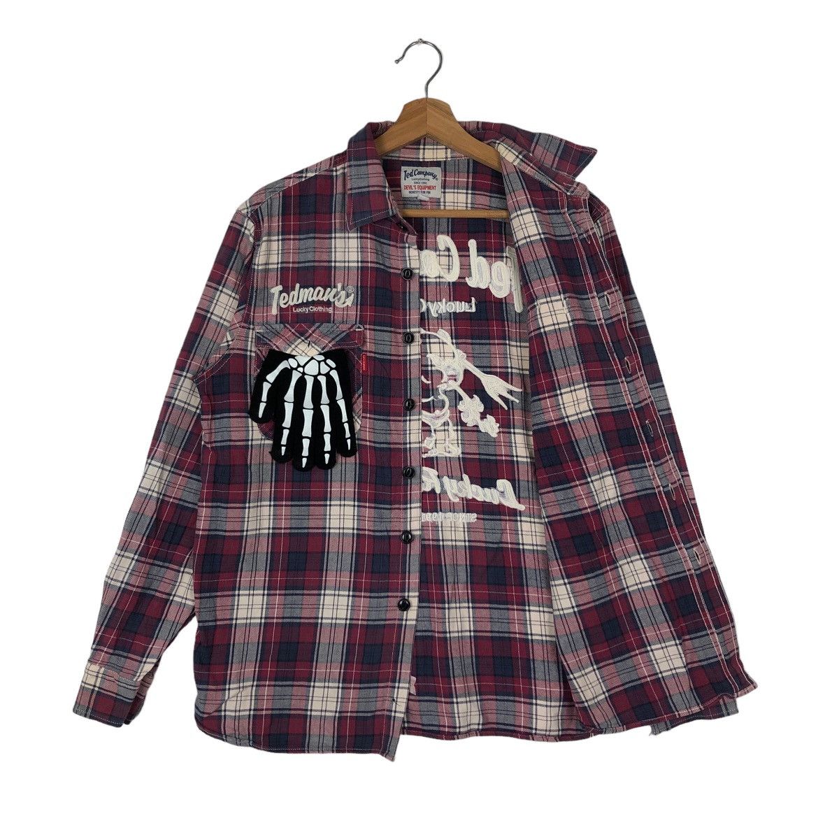 Tedman VINTAGE TED COMPANY DEVIL’S EQUIPMENT SHIRTS TARTAN DESIGN Size US M / EU 48-50 / 2 - 4 Thumbnail