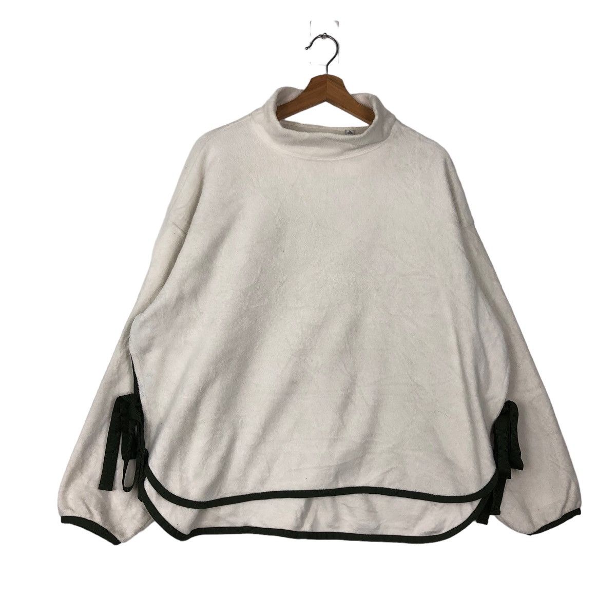 Japanese Brand VINTAGE FLEECE JACKET WHITE MOUNTAINEERING UNIQLO JAPAN Size US XL / EU 56 / 4 - 1 Thumbnail