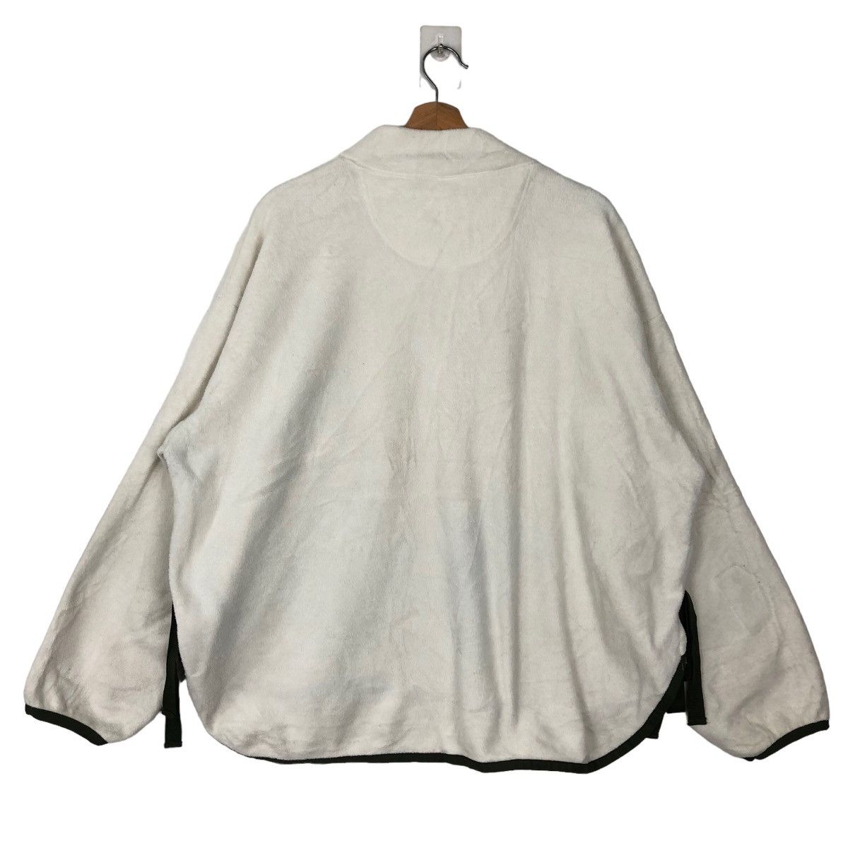 Japanese Brand VINTAGE FLEECE JACKET WHITE MOUNTAINEERING UNIQLO JAPAN Size US XL / EU 56 / 4 - 7 Thumbnail