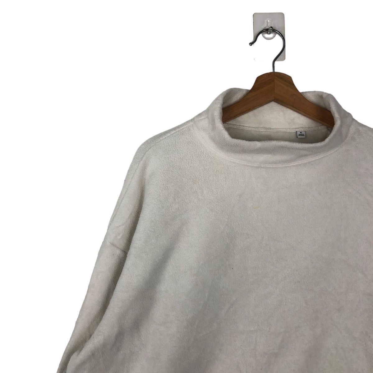 Japanese Brand VINTAGE FLEECE JACKET WHITE MOUNTAINEERING UNIQLO JAPAN Size US XL / EU 56 / 4 - 5 Thumbnail