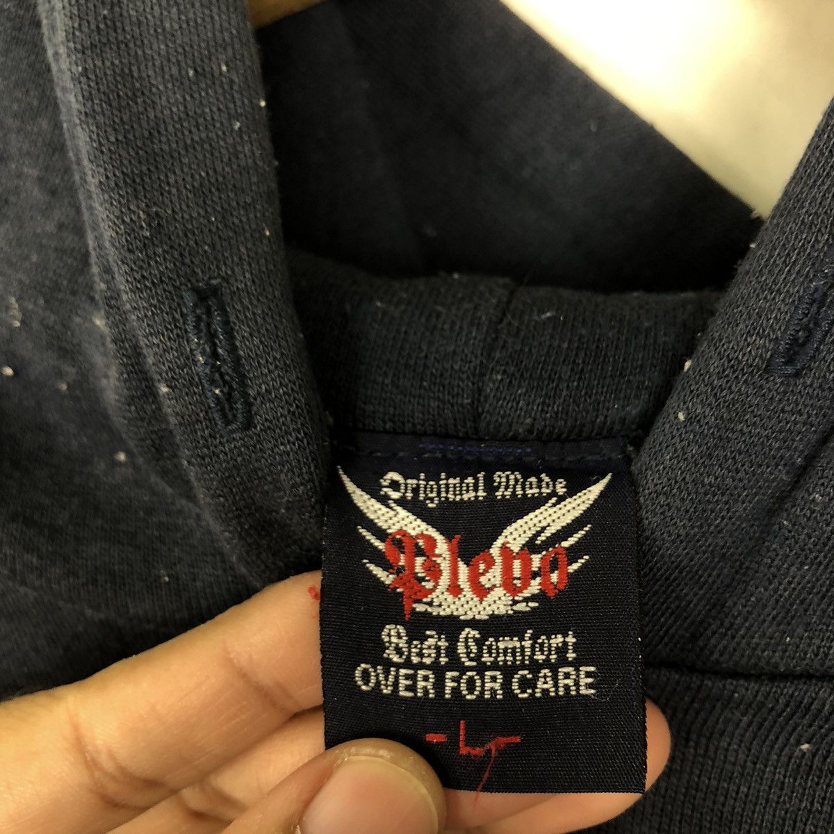 Japanese Brand VINTAGE BLENO HOODIE PUNK DESIGN INSPIRED BY CHROME HEARTS Size US L / EU 52-54 / 3 - 10 Thumbnail