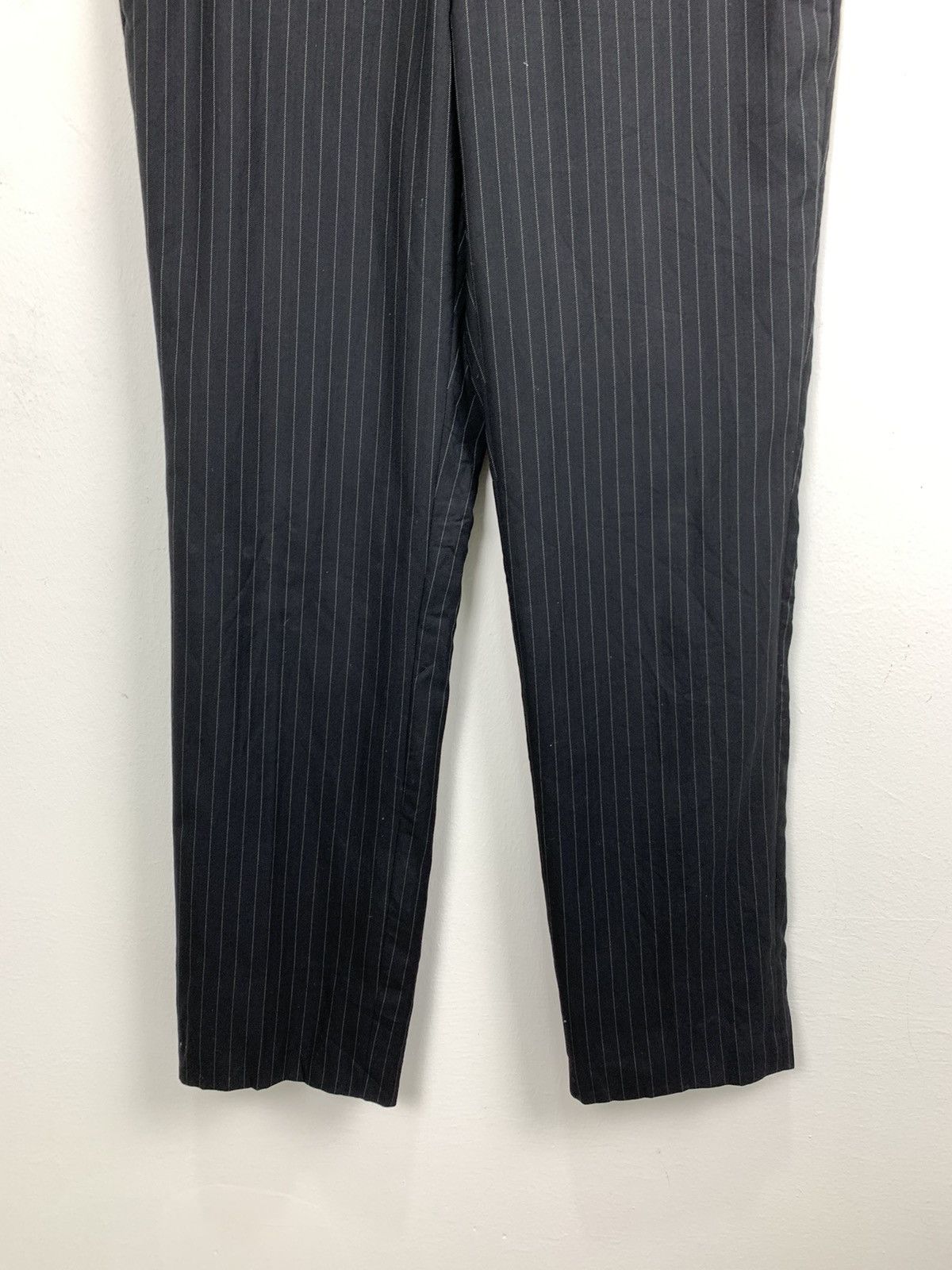 Japanese Brand × OVER THE STRiPES × Takeo Kikuchi TAKEO KIKUCHI Stripe Luxury Office Casual Trouser SlackPant Size US 33 - 5 Thumbnail