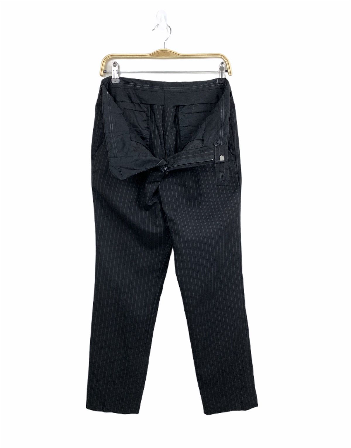Japanese Brand × OVER THE STRiPES × Takeo Kikuchi TAKEO KIKUCHI Stripe Luxury Office Casual Trouser SlackPant Size US 33 - 3 Thumbnail