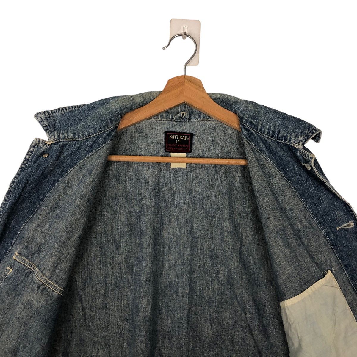 Japanese Brand VINTAGE HIKORY CHORE JACKET BAYLEAF UNION MADE 221 KAPITAL Size US M / EU 48-50 / 2 - 10 Thumbnail