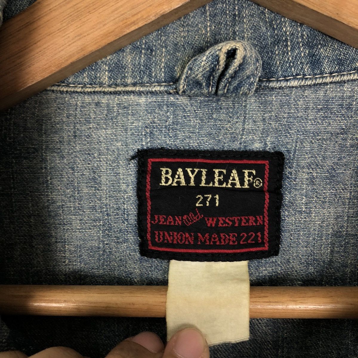 Japanese Brand VINTAGE HIKORY CHORE JACKET BAYLEAF UNION MADE 221 KAPITAL Size US M / EU 48-50 / 2 - 12 Thumbnail
