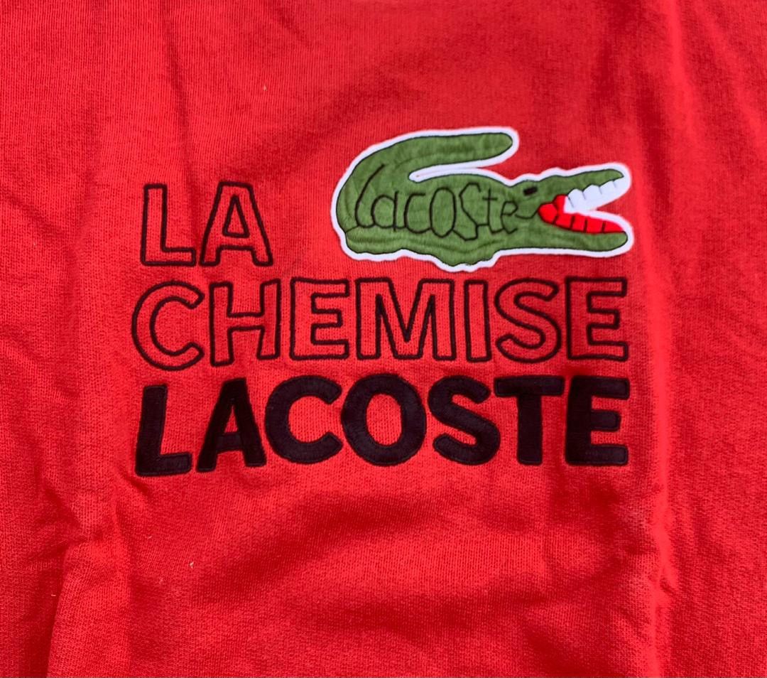 Lacoste × Vintage Vintage Lacoste spellout big logo Size US M / EU 48-50 / 2 - 2 Thumbnail