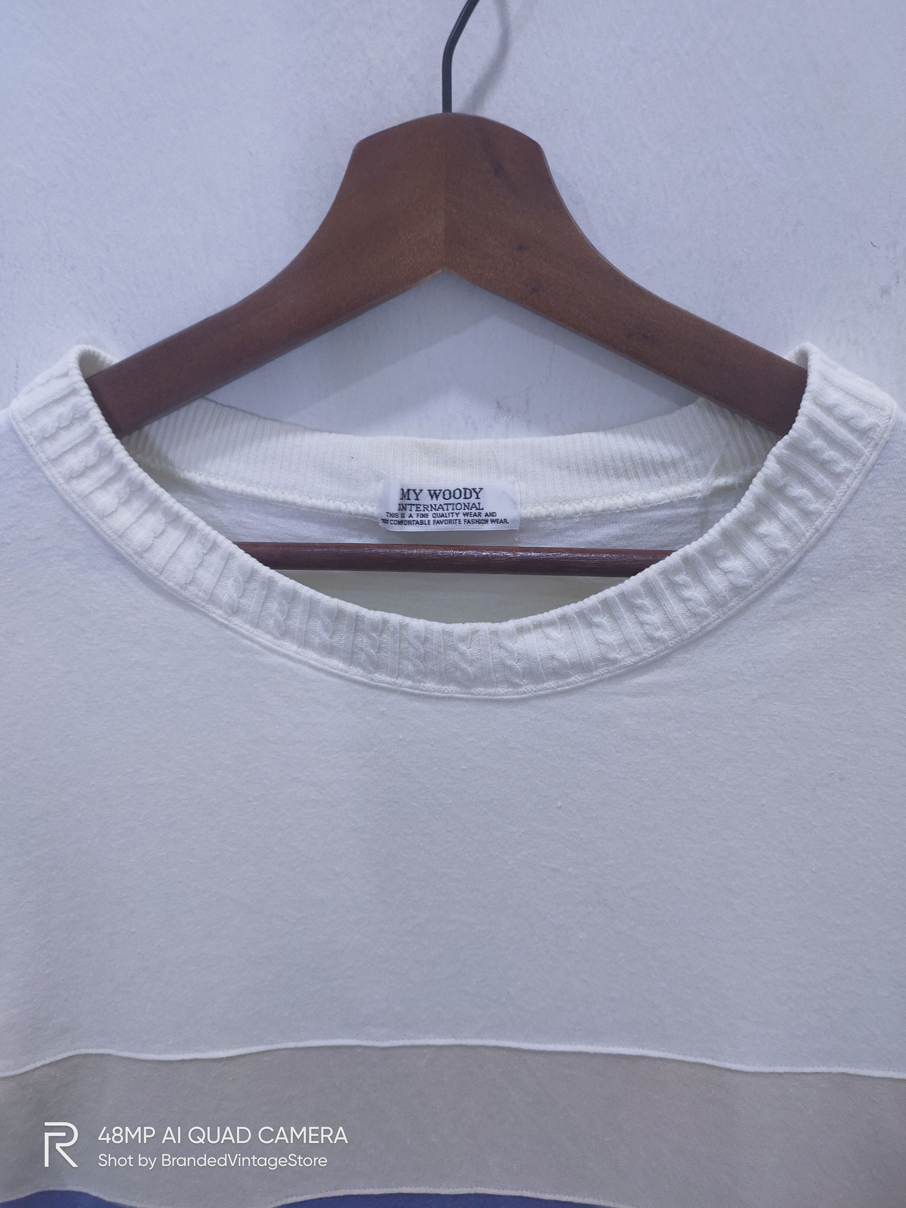 Traditional Weatherwear × UNIK International Inc. MY WOODY INTERNATIONAL Japan Traditional Patchwork Art Tee Size M / US 6-8 / IT 42-44 - 2 Thumbnail