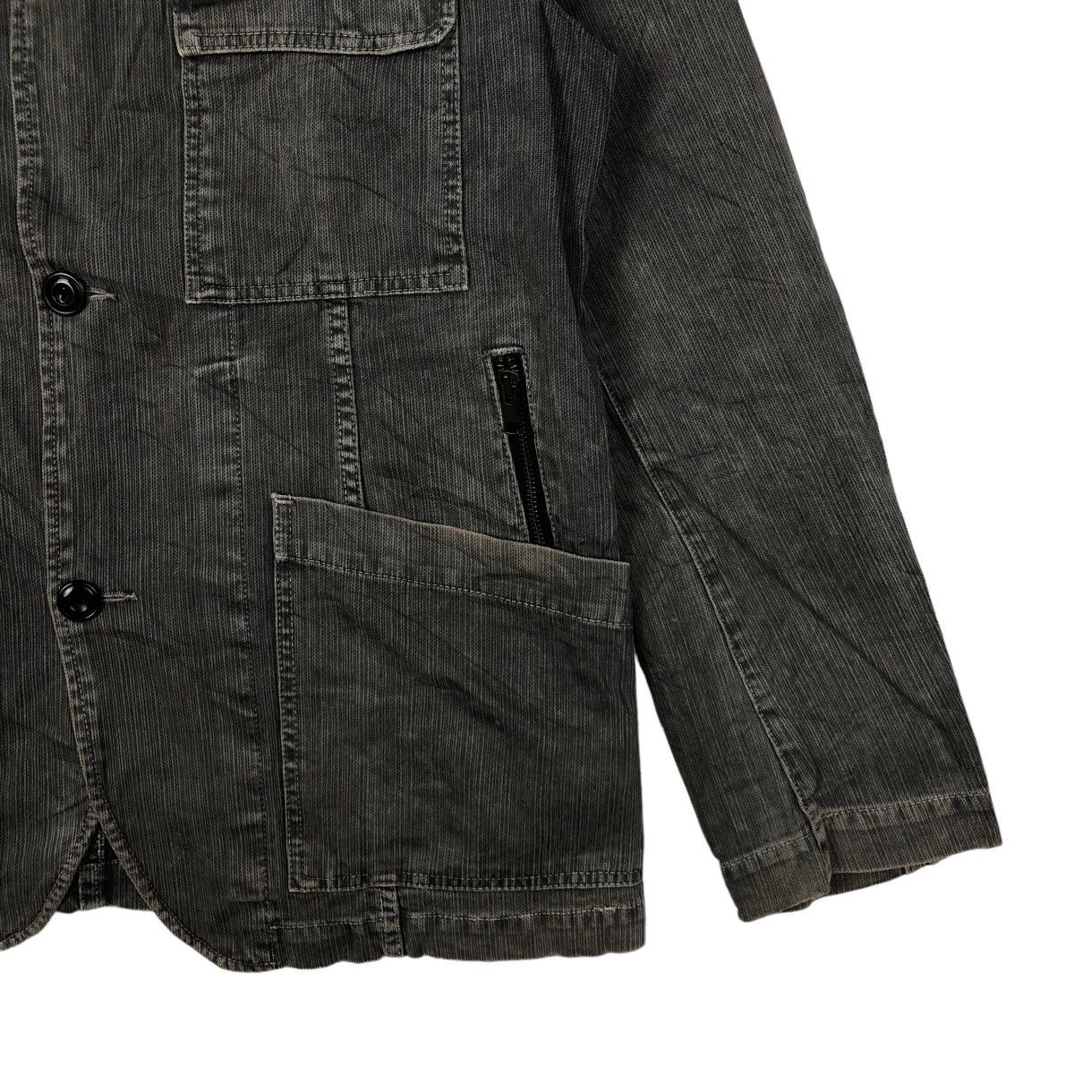 Japanese Brand VINTAGE HIKORY CHORE JACKET JOURNAL STANDARD ISSEY MIYAKE Size US M / EU 48-50 / 2 - 4 Thumbnail