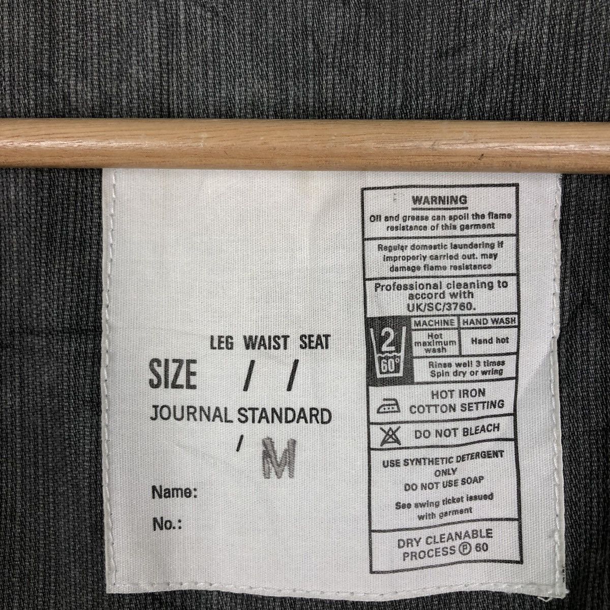 Japanese Brand VINTAGE HIKORY CHORE JACKET JOURNAL STANDARD ISSEY MIYAKE Size US M / EU 48-50 / 2 - 12 Thumbnail