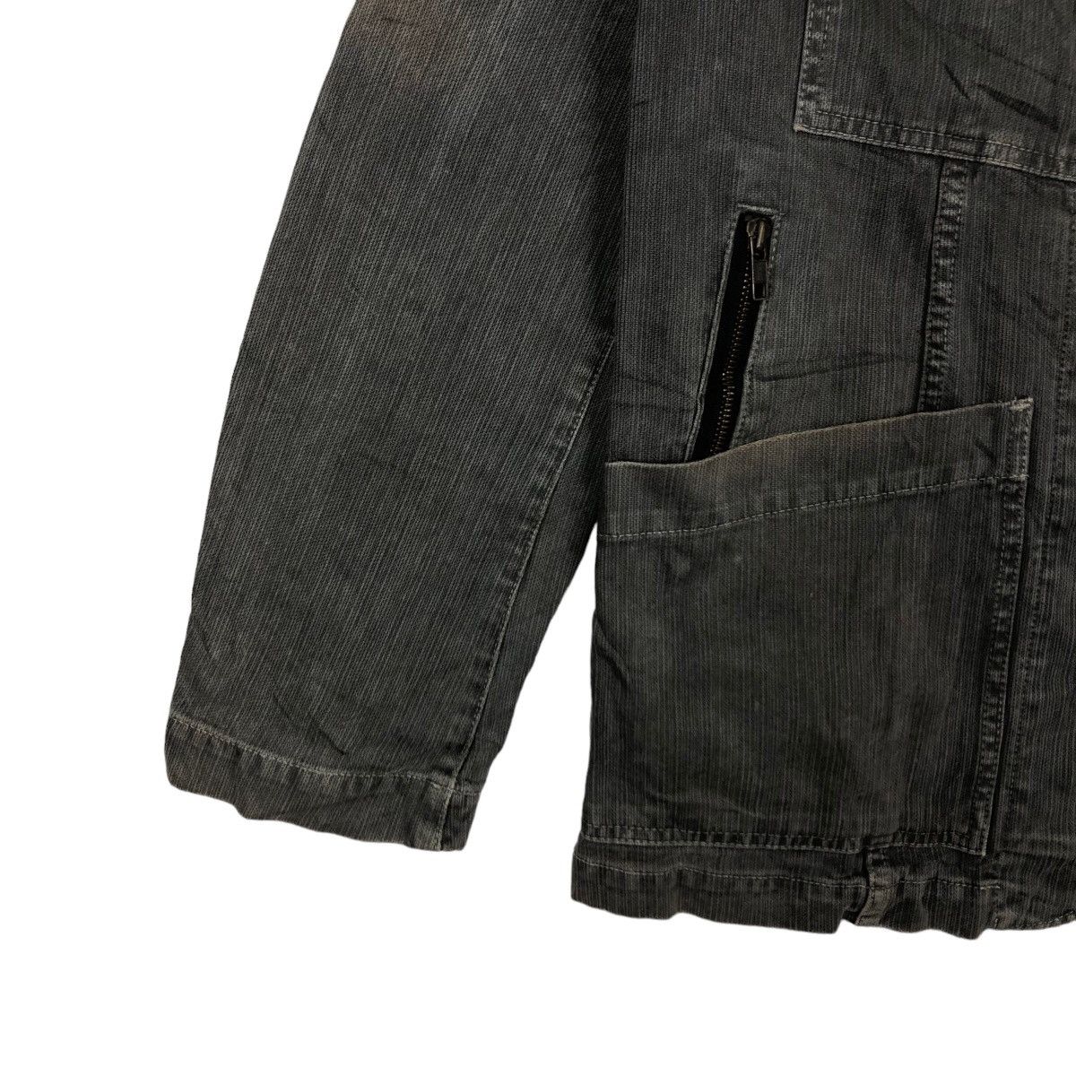 Japanese Brand VINTAGE HIKORY CHORE JACKET JOURNAL STANDARD ISSEY MIYAKE Size US M / EU 48-50 / 2 - 3 Thumbnail