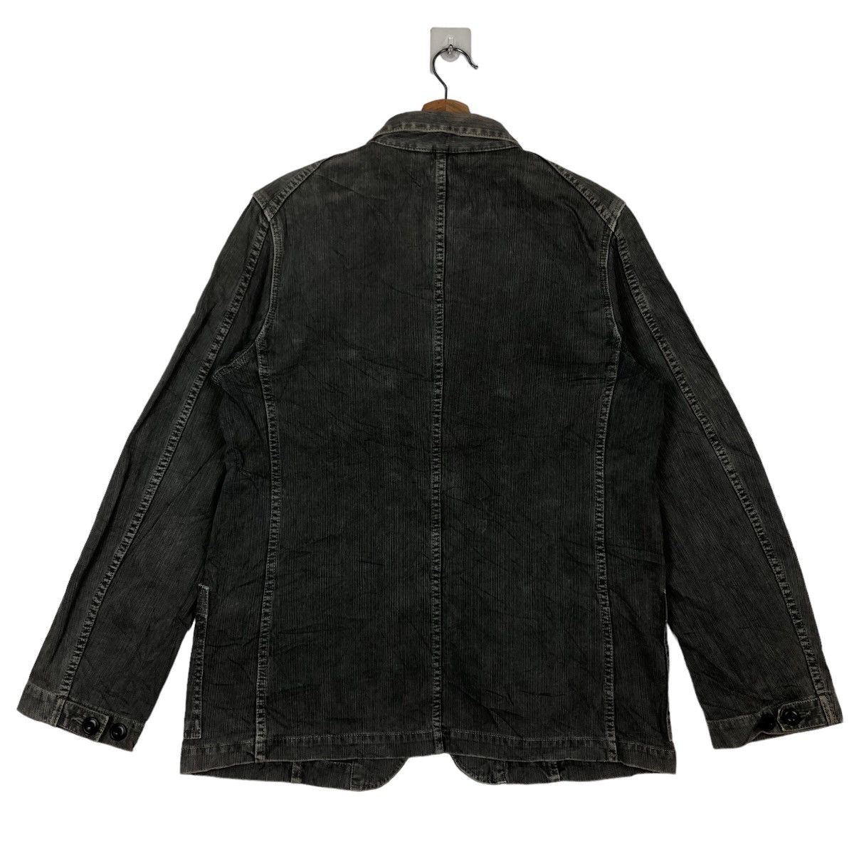 Japanese Brand VINTAGE HIKORY CHORE JACKET JOURNAL STANDARD ISSEY MIYAKE Size US M / EU 48-50 / 2 - 7 Thumbnail
