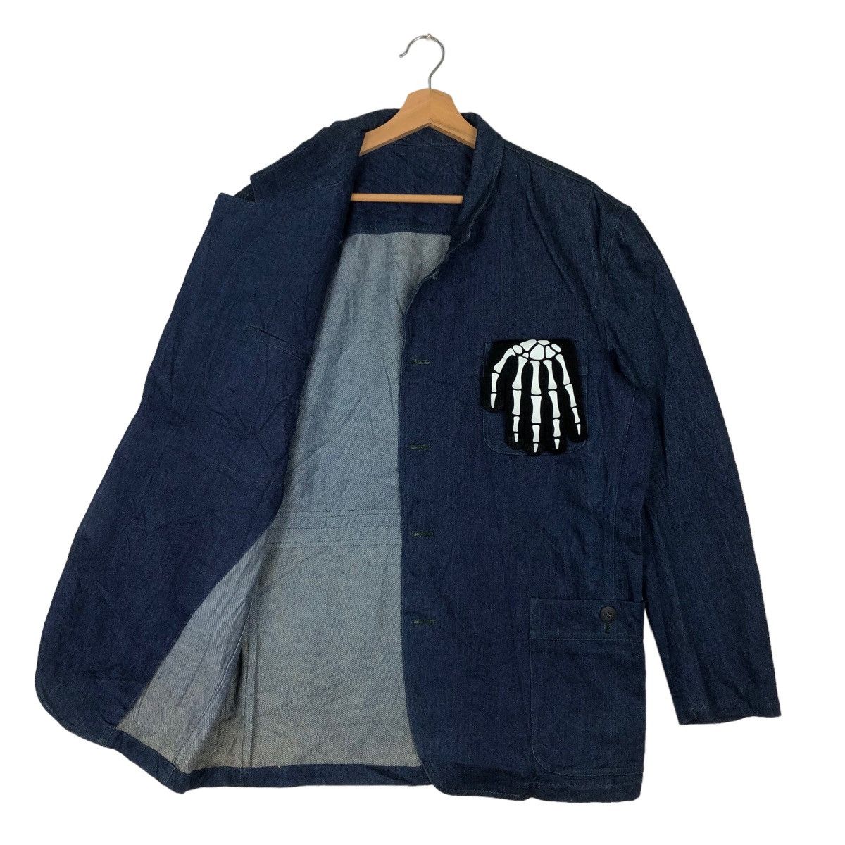 Japanese Brand VINTAGE CHORE DENIM WORK JACKET CHARIOTS OF FIRE KAPITAL Size US L / EU 52-54 / 3 - 8 Thumbnail