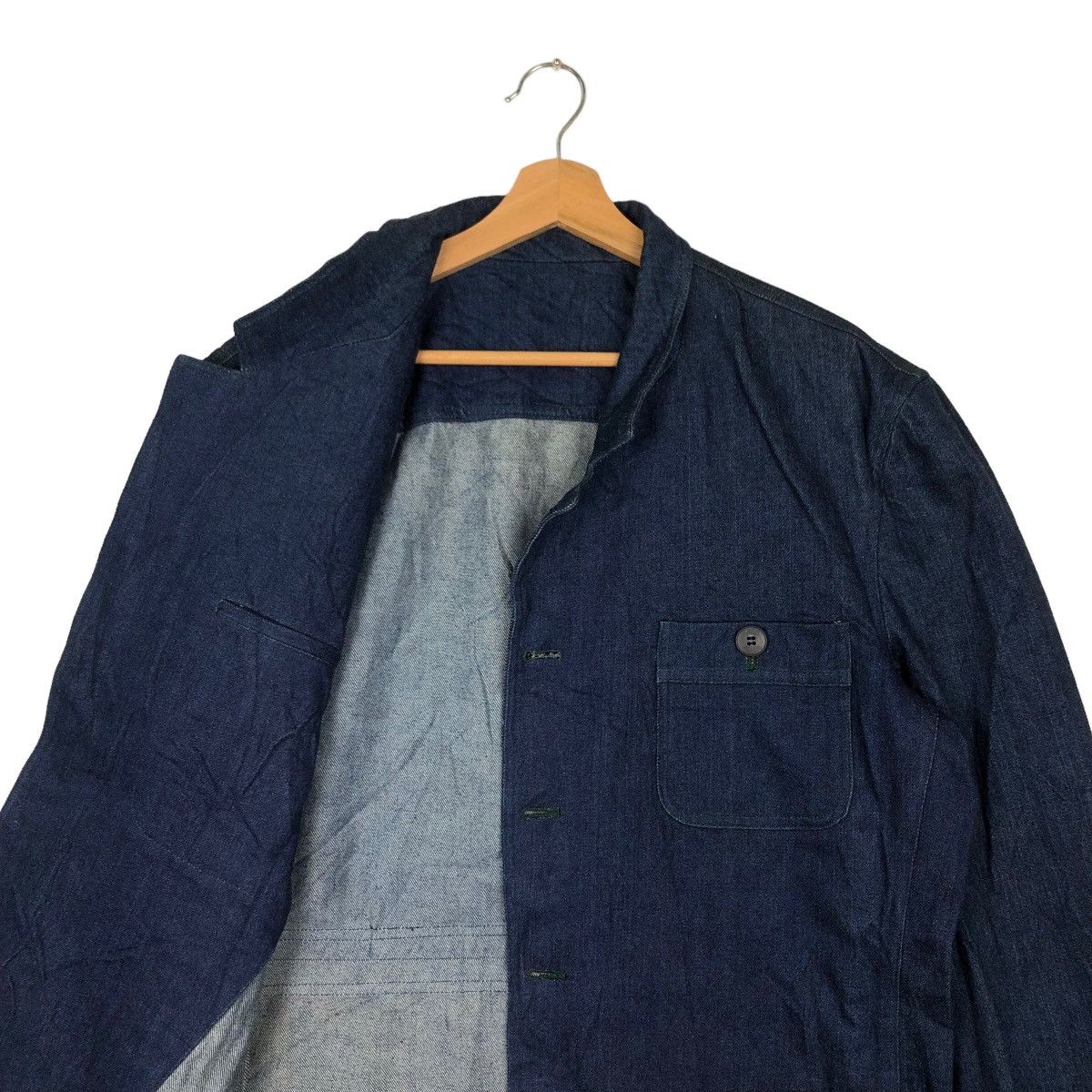 Japanese Brand VINTAGE CHORE DENIM WORK JACKET CHARIOTS OF FIRE KAPITAL Size US L / EU 52-54 / 3 - 9 Thumbnail