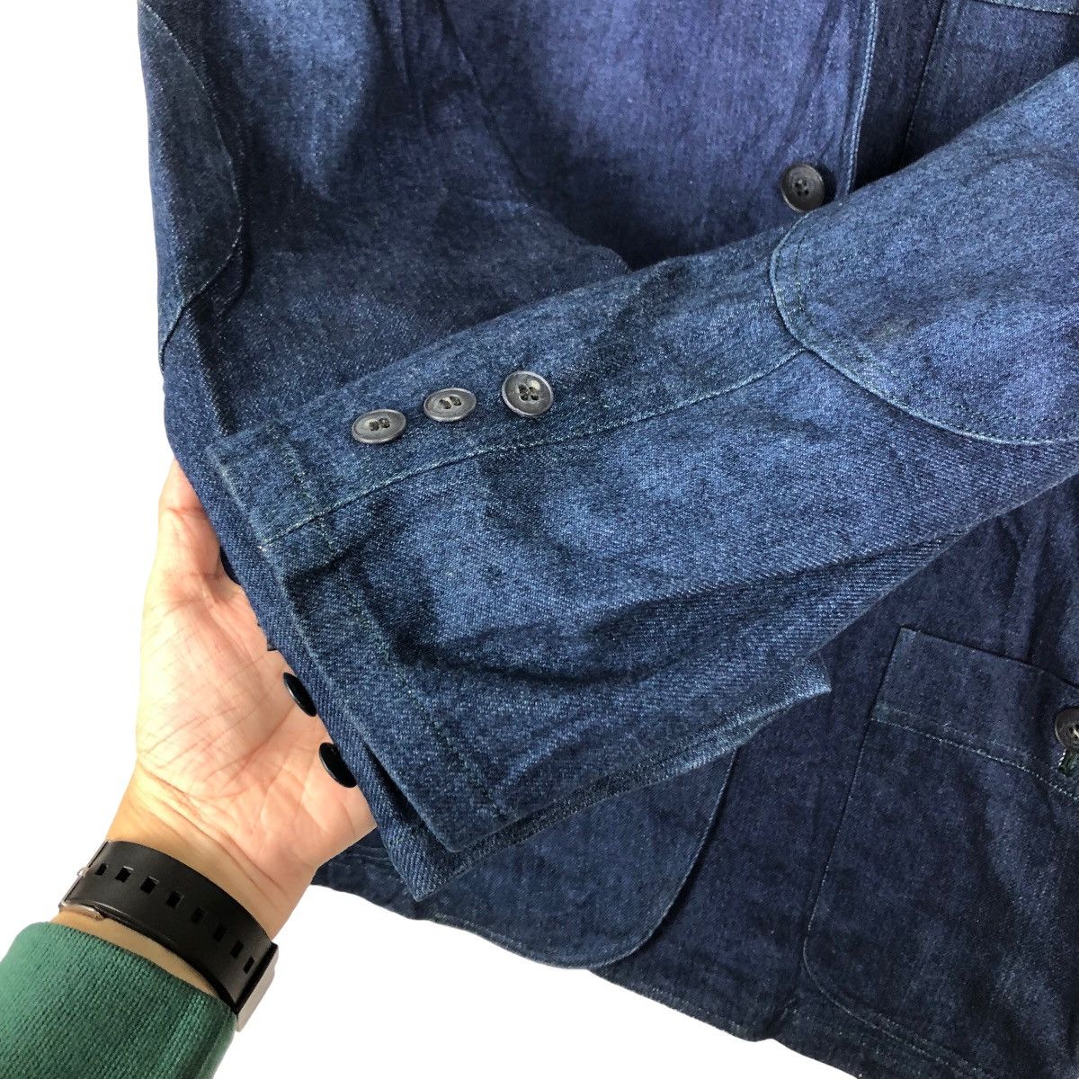 Japanese Brand VINTAGE CHORE DENIM WORK JACKET CHARIOTS OF FIRE KAPITAL Size US L / EU 52-54 / 3 - 11 Thumbnail