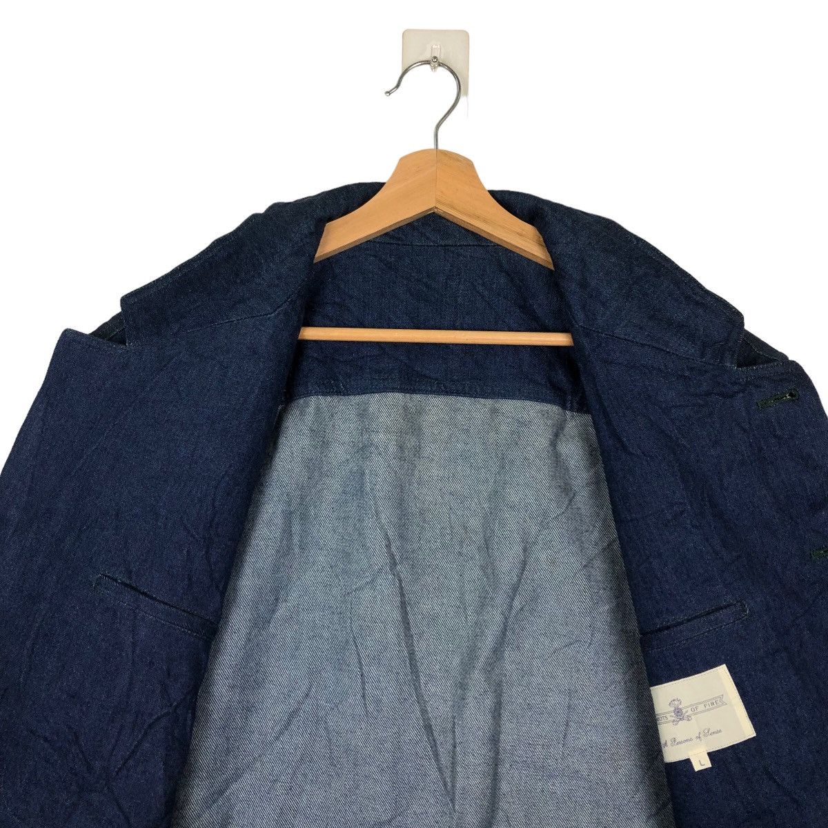 Japanese Brand VINTAGE CHORE DENIM WORK JACKET CHARIOTS OF FIRE KAPITAL Size US L / EU 52-54 / 3 - 10 Thumbnail