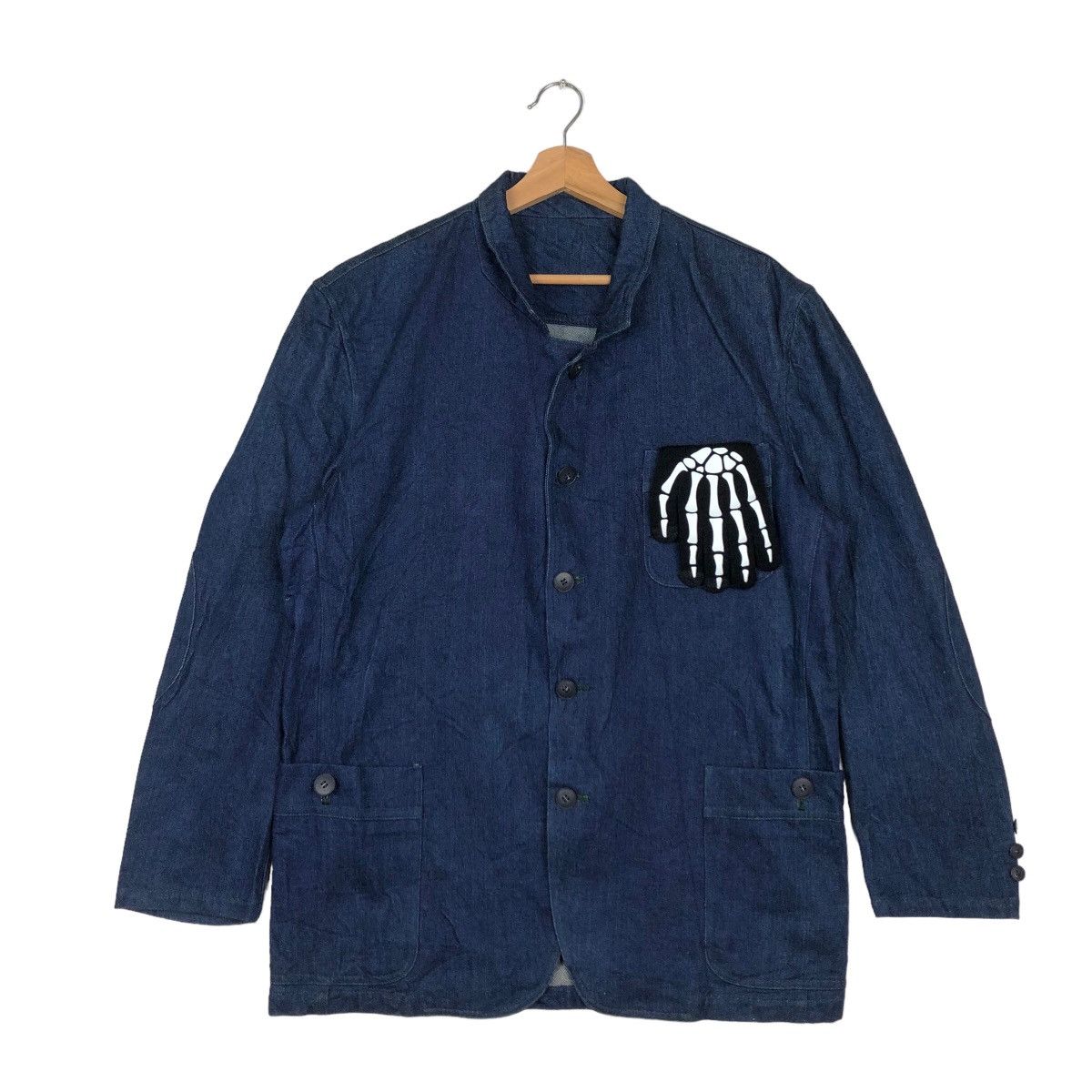 Japanese Brand VINTAGE CHORE DENIM WORK JACKET CHARIOTS OF FIRE KAPITAL Size US L / EU 52-54 / 3 - 1 Thumbnail