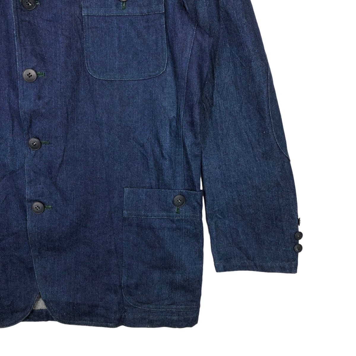 Japanese Brand VINTAGE CHORE DENIM WORK JACKET CHARIOTS OF FIRE KAPITAL Size US L / EU 52-54 / 3 - 4 Thumbnail
