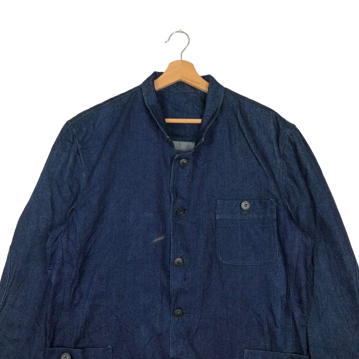 Japanese Brand VINTAGE CHORE DENIM WORK JACKET CHARIOTS OF FIRE KAPITAL Size US L / EU 52-54 / 3 - 2 Thumbnail