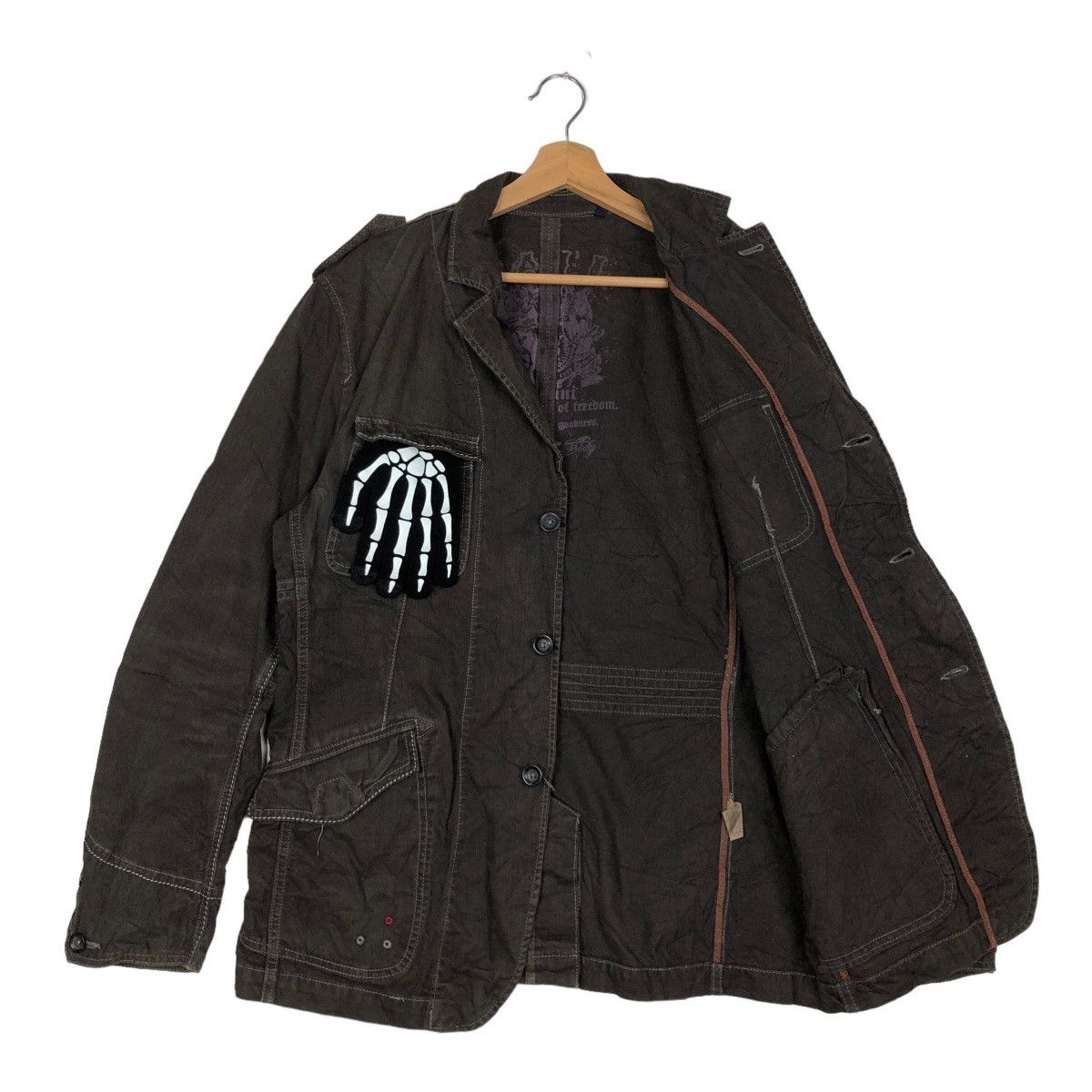 Japanese Brand VINTAGE BALL JAPAN CHORE RACER PARACHUTE JACKET BIG LOGO Size US XL / EU 56 / 4 - 8 Thumbnail