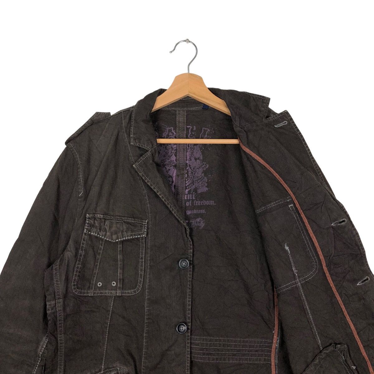 Japanese Brand VINTAGE BALL JAPAN CHORE RACER PARACHUTE JACKET BIG LOGO Size US XL / EU 56 / 4 - 9 Thumbnail