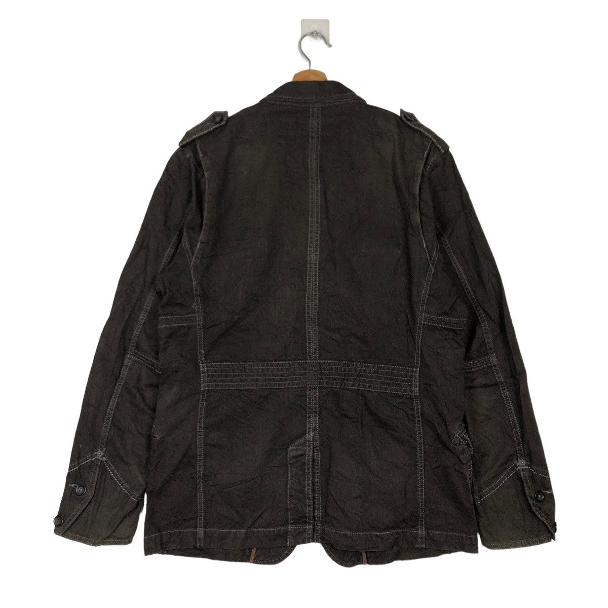 Japanese Brand VINTAGE BALL JAPAN CHORE RACER PARACHUTE JACKET BIG LOGO Size US XL / EU 56 / 4 - 7 Thumbnail