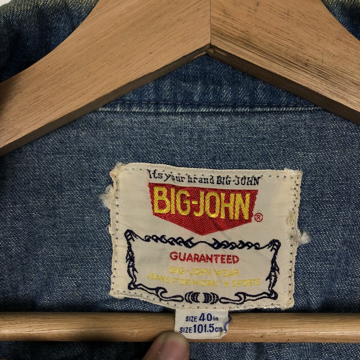 Japanese Brand VINTAGE HIKORY CHORE JACKET BIG JOHN INSPIRE ISSEY MIYAKE Size US M / EU 48-50 / 2 - 9 Thumbnail