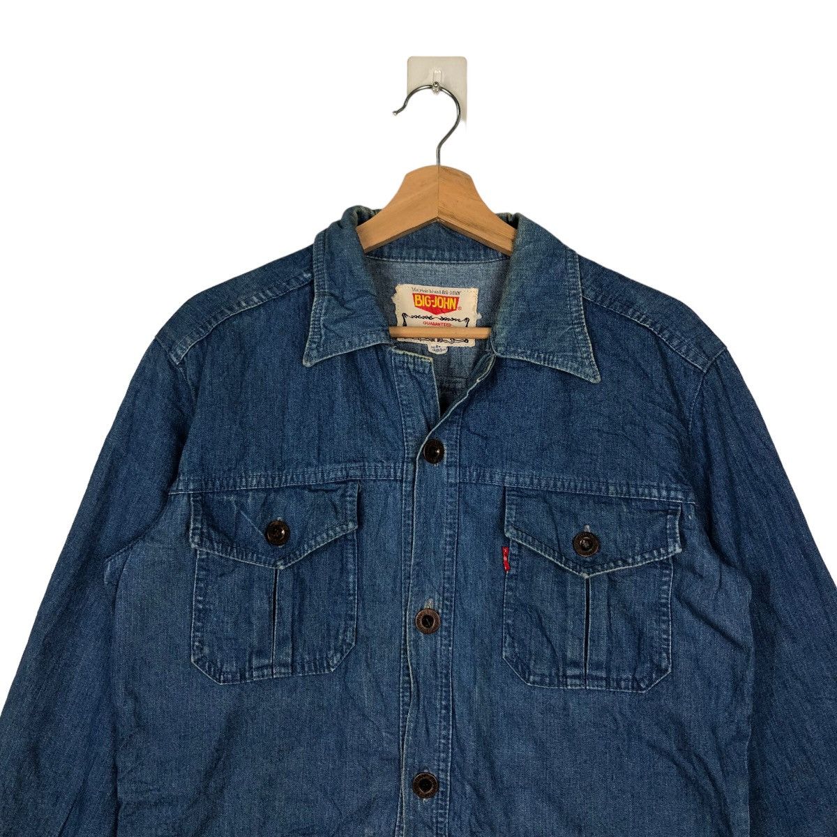 Japanese Brand VINTAGE HIKORY CHORE JACKET BIG JOHN INSPIRE ISSEY MIYAKE Size US M / EU 48-50 / 2 - 2 Thumbnail