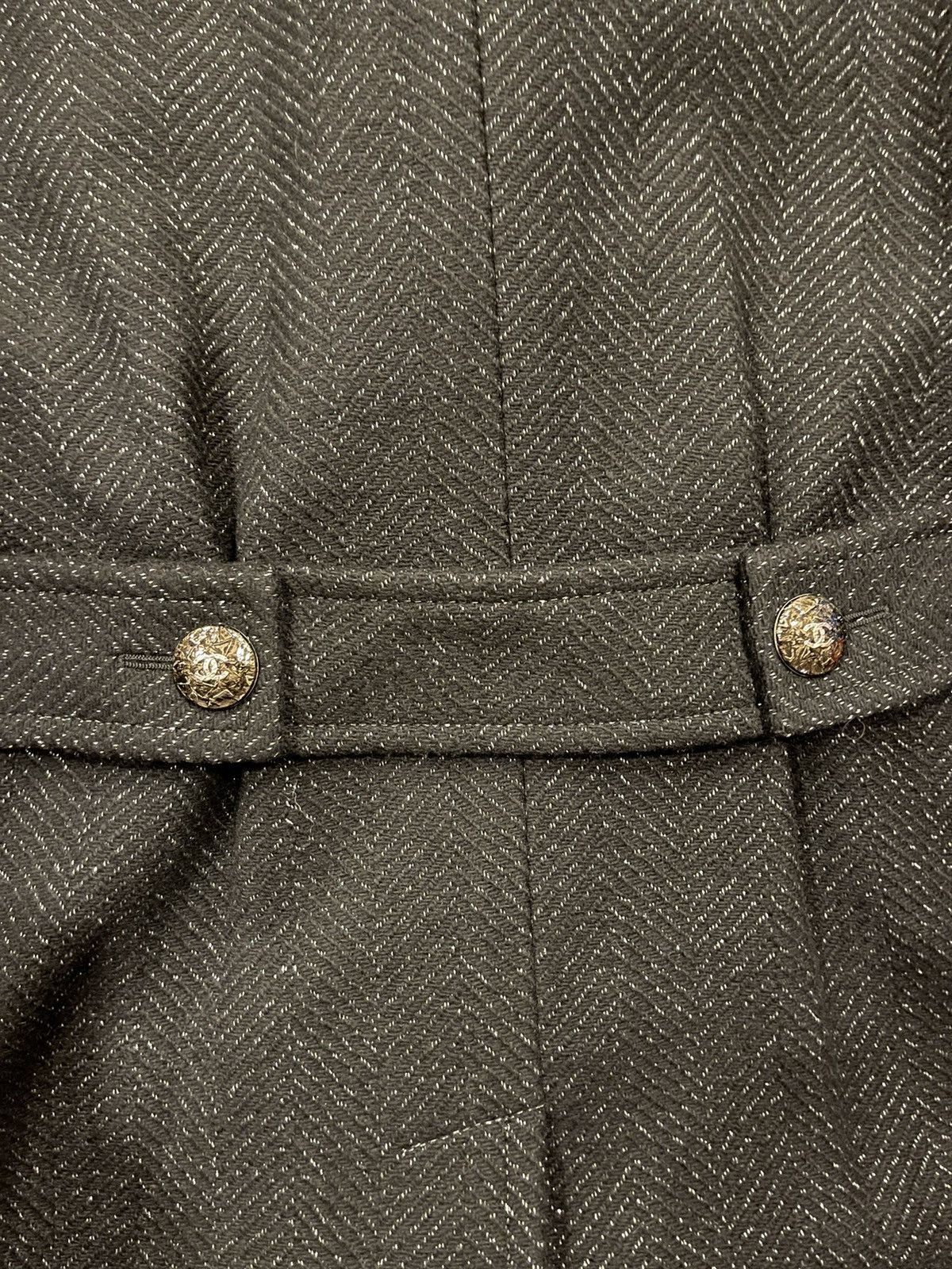 Chanel Chanel Black Peacoat CC Buttons *RARE* Size US L / EU 52-54 / 3 - 10 Thumbnail