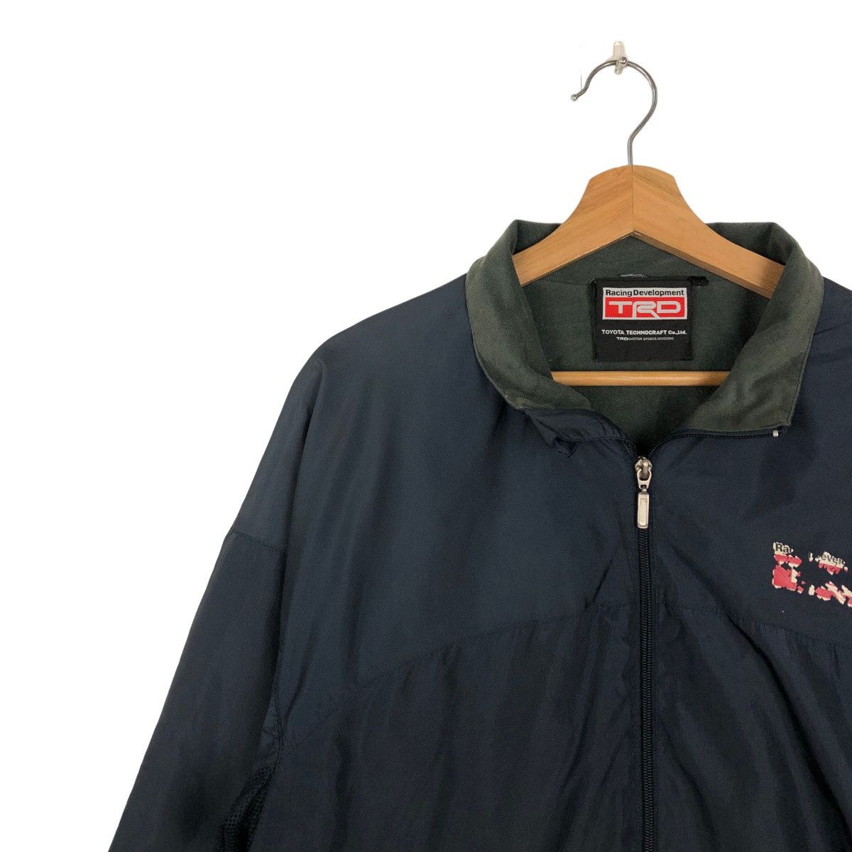 Japanese Brand VINTAGE RACING DEVELOPMENT TRD TOYOTA BIG LOGO JACKET Size US M / EU 48-50 / 2 - 6 Thumbnail