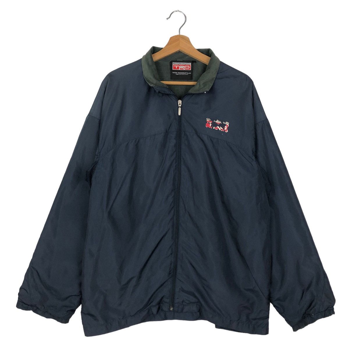Japanese Brand VINTAGE RACING DEVELOPMENT TRD TOYOTA BIG LOGO JACKET Size US M / EU 48-50 / 2 - 1 Thumbnail