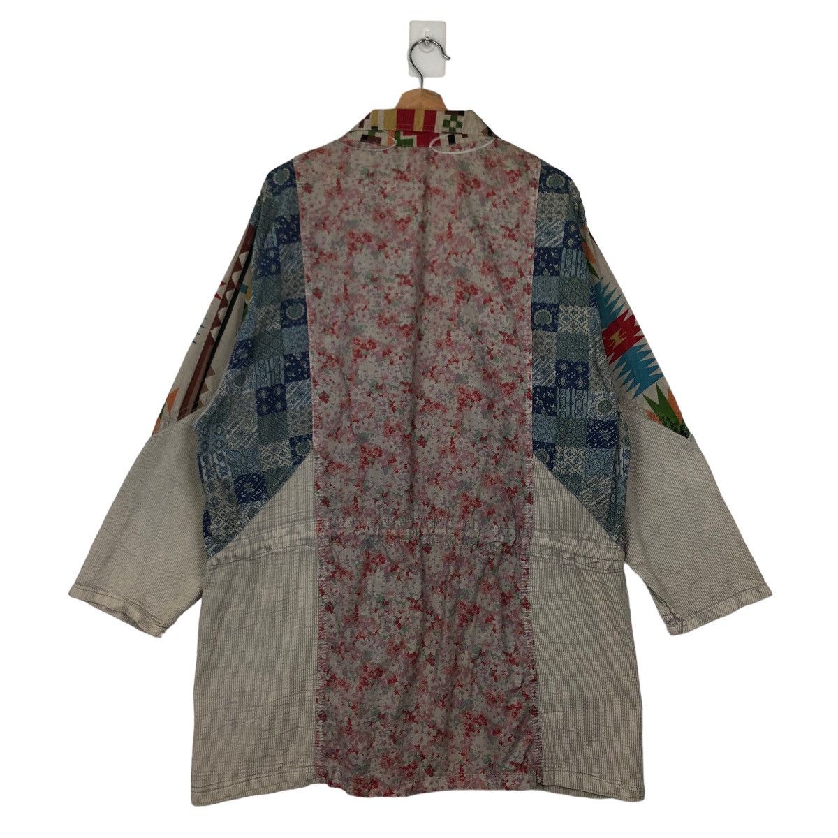 Japanese Brand RARE LONG JACKET AZTEC NAVAJO DESIGN INSPIRED KAPITAL JAPAN Size US M / EU 48-50 / 2 - 7 Thumbnail