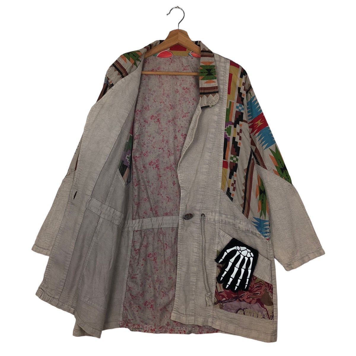 Japanese Brand RARE LONG JACKET AZTEC NAVAJO DESIGN INSPIRED KAPITAL JAPAN Size US M / EU 48-50 / 2 - 8 Thumbnail