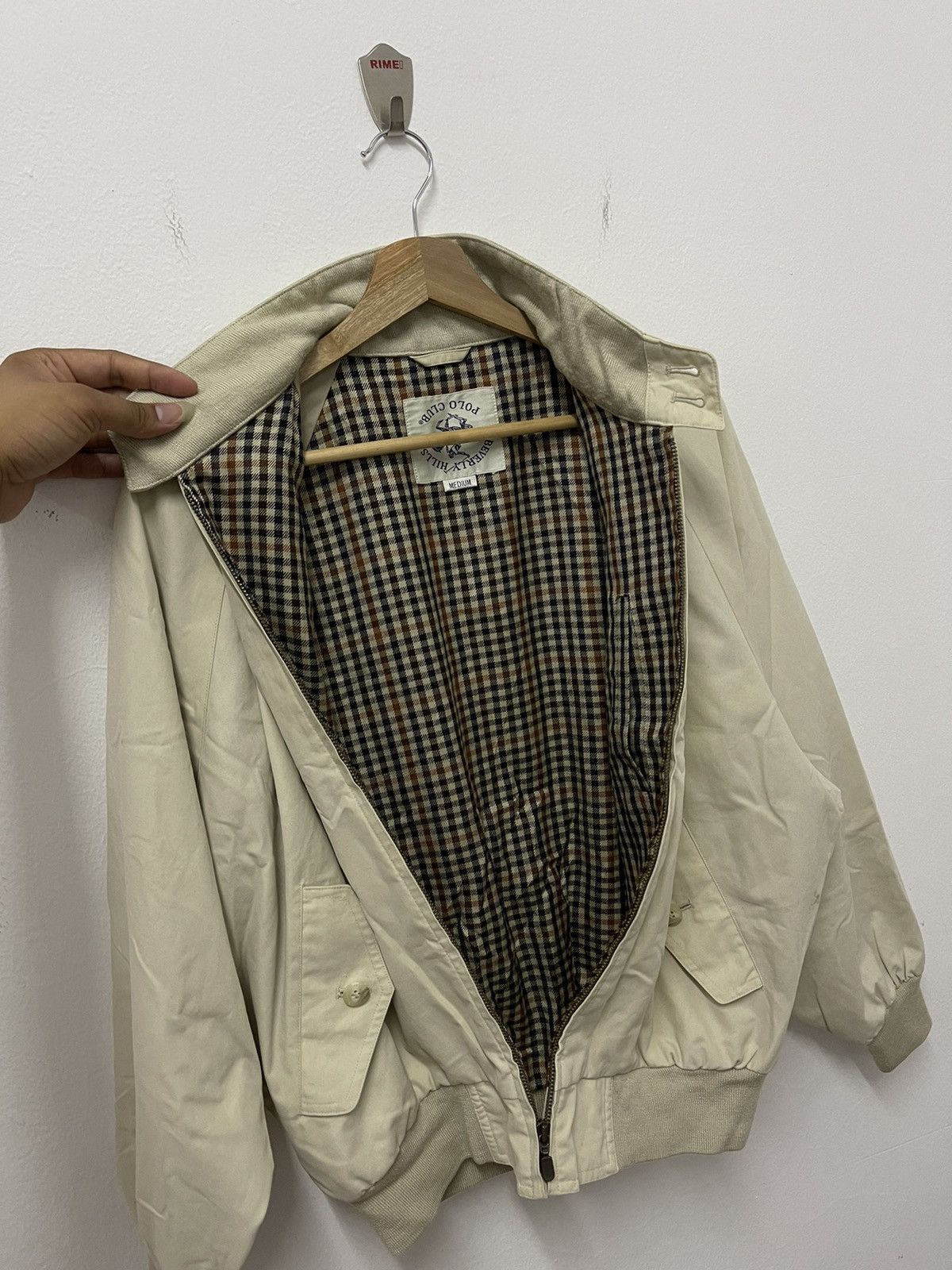 Beverly Hills Polo Club × Vintage Vtg Beverly Hills Polo Club MiniLogo Style Baracuta Jacket Size US M / EU 48-50 / 2 - 7 Thumbnail