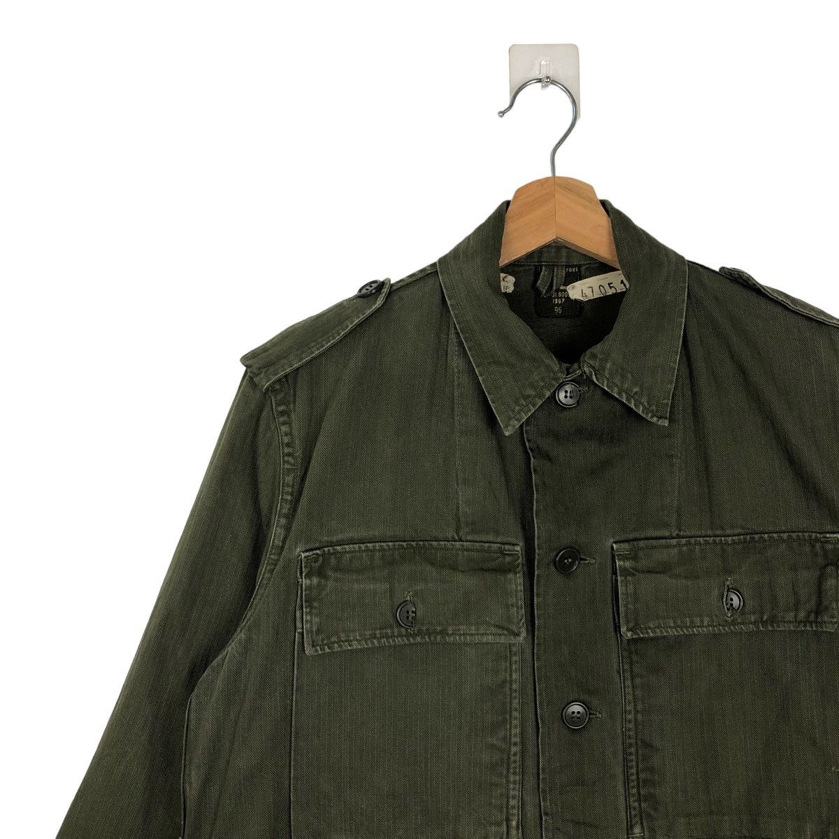 Vintage VINTAGE 1967 US ARMY JACKET IV. PUIJENBROEK MILITARY Size US M / EU 48-50 / 2 - 6 Thumbnail