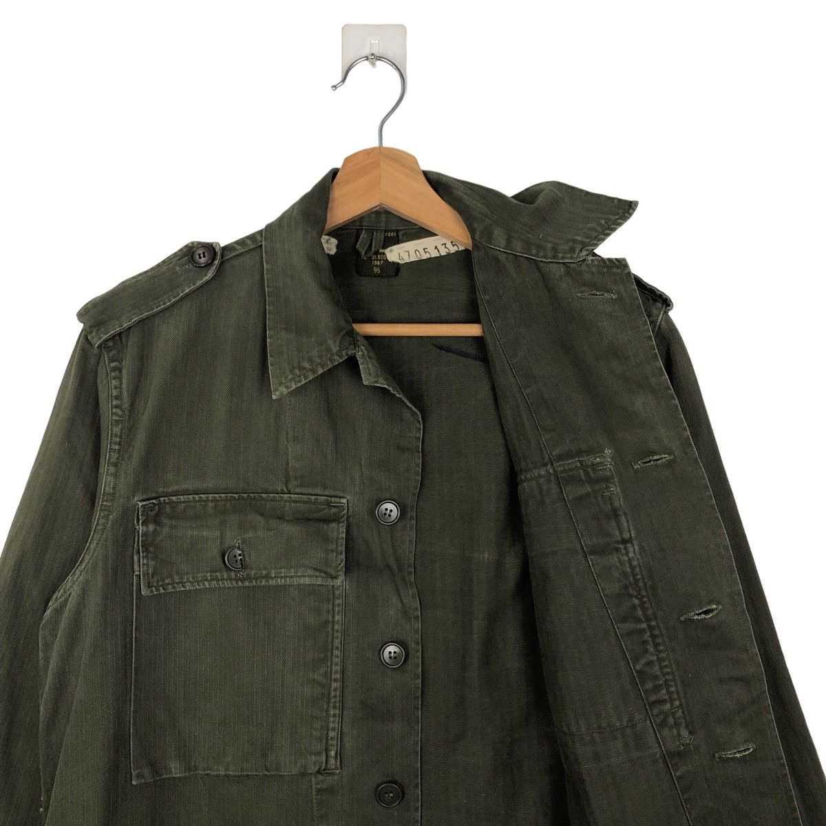 Vintage VINTAGE 1967 US ARMY JACKET IV. PUIJENBROEK MILITARY Size US M / EU 48-50 / 2 - 9 Thumbnail