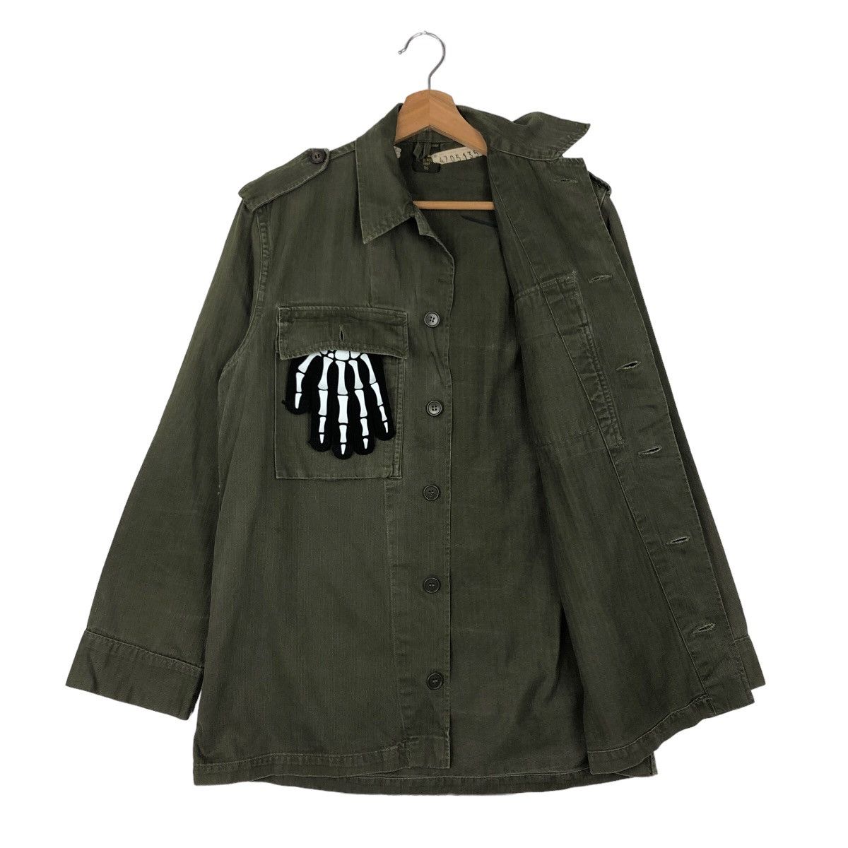 Vintage VINTAGE 1967 US ARMY JACKET IV. PUIJENBROEK MILITARY Size US M / EU 48-50 / 2 - 8 Thumbnail